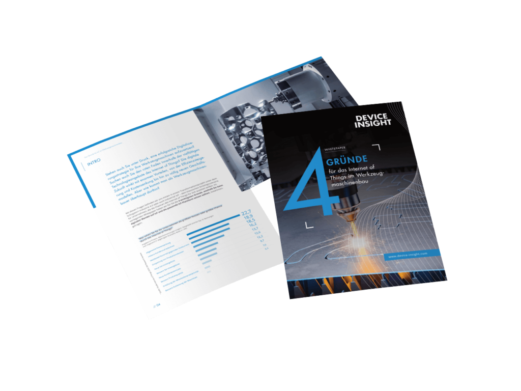 Whitepaper: die Vorteile des IoT für Hersteller von Werkzeugmaschinen