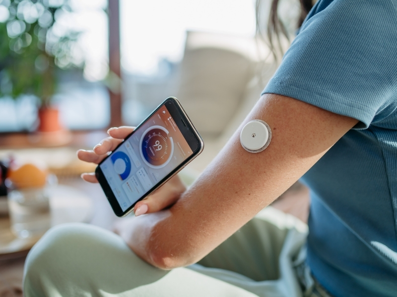 Glucometer mit Handy