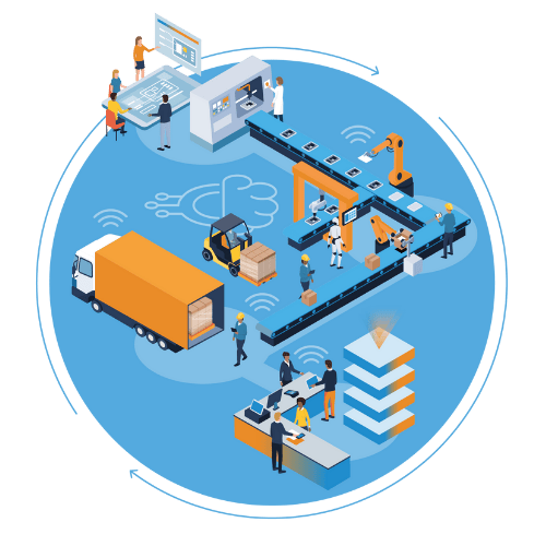 Grafik Smart Factory